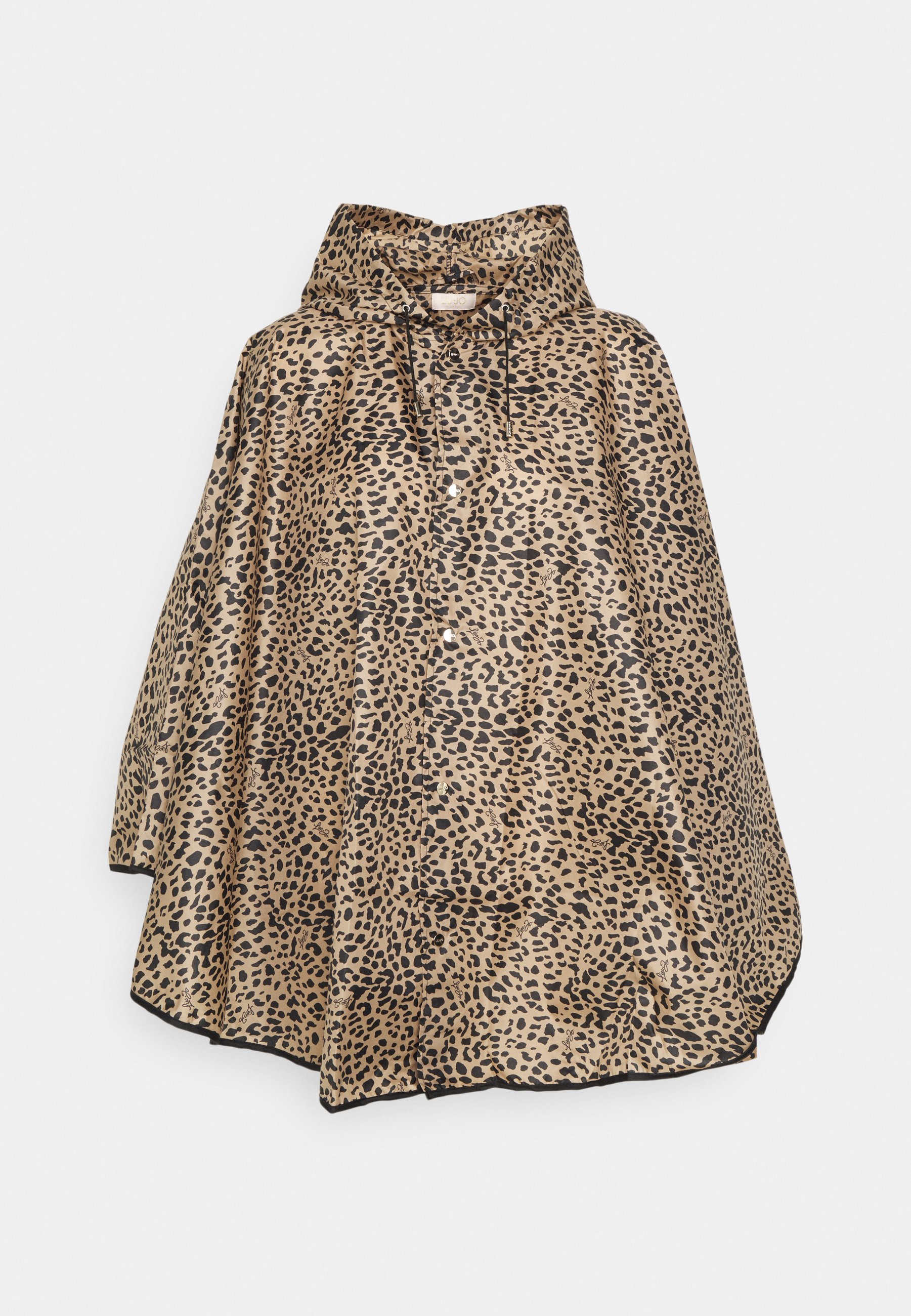 Poncho De Plage Liu Jo En Mousseline De Soie Polyester - Taille L/XL, Motif Floral, Très Bon état D'occasion