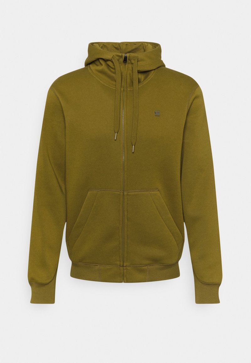 G-Star Sweater met rits groen