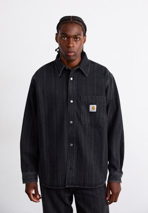 RYLAN - Veste en jean - black stone washed