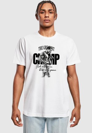 Mister Tee THE GREATEST - Print T-shirt - white