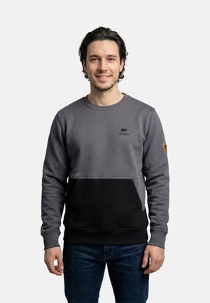 ALVARSON - Sweatshirt - anthrazit schwarz