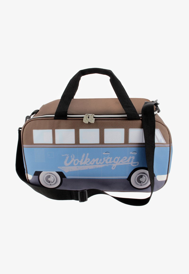 VW Collection By BRISA VOLKSWAGEN BULLI BUS Weekend Bag Braun brown vw-collection-by-brisa-volkswagen-bulli-bus-weekend-bag-braun-brown