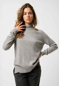 Authentic Cashmere COL ROULÉ - Trui - mottled cloud