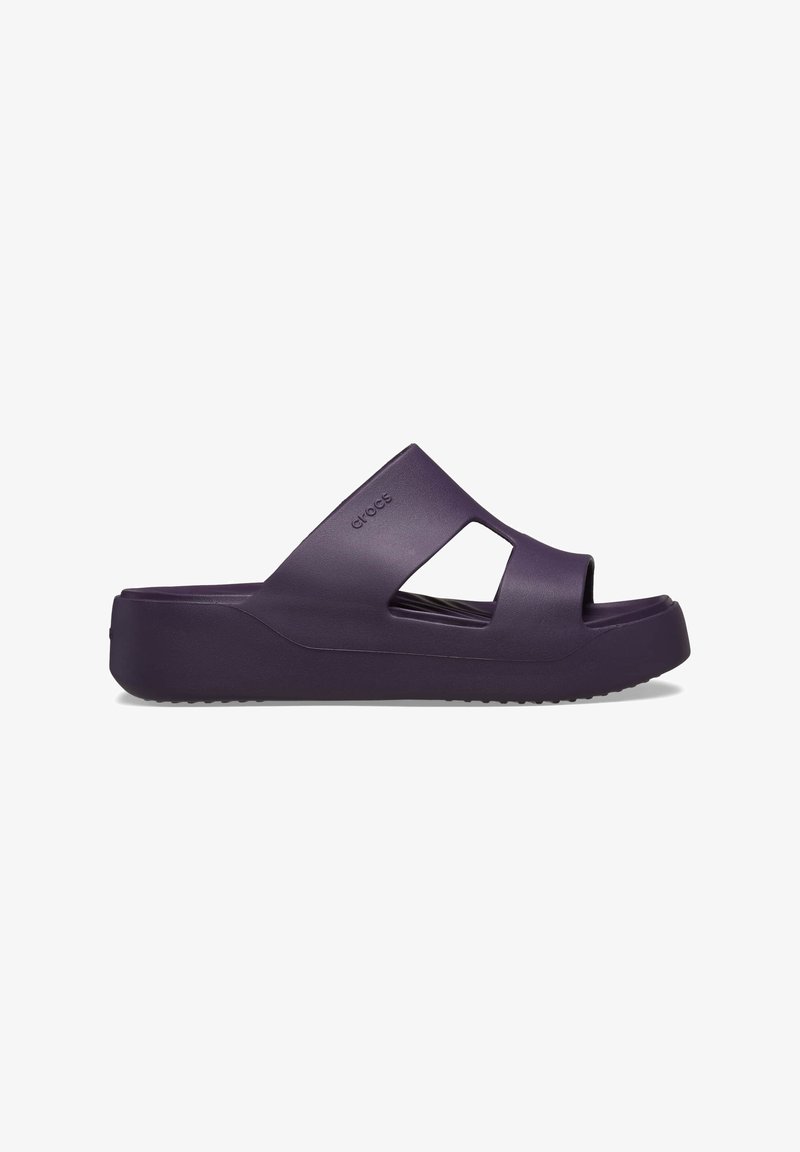 Crocs GETAWAY H-STRAP - Badslippers - dark iris