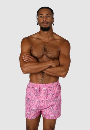 Lousy Livin Underwear, BOXERSHORTS (SET, 3-TLG.) GREATER FLAMINGOS - Weite Boxershorts - florida