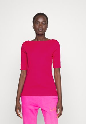 JUDY ELBOW SLEEVE - Basic T-shirt - sport pink