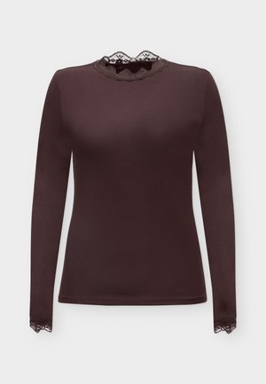 Vero Moda, VMROSA HIGHNECK - Μπλούζα - chocolate torte