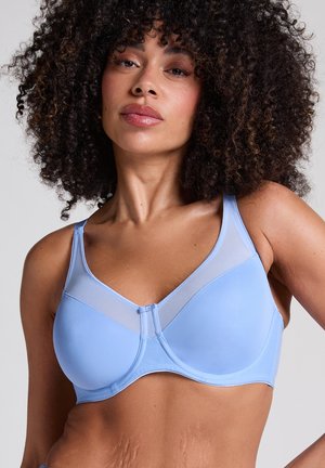 Hunkemöller NINA NON-PADDED MINIMIZER - Underwired bra - blue