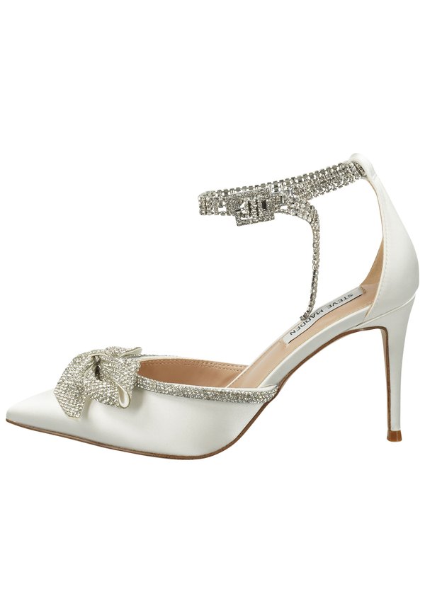 High Heel Pumps - ivory satin