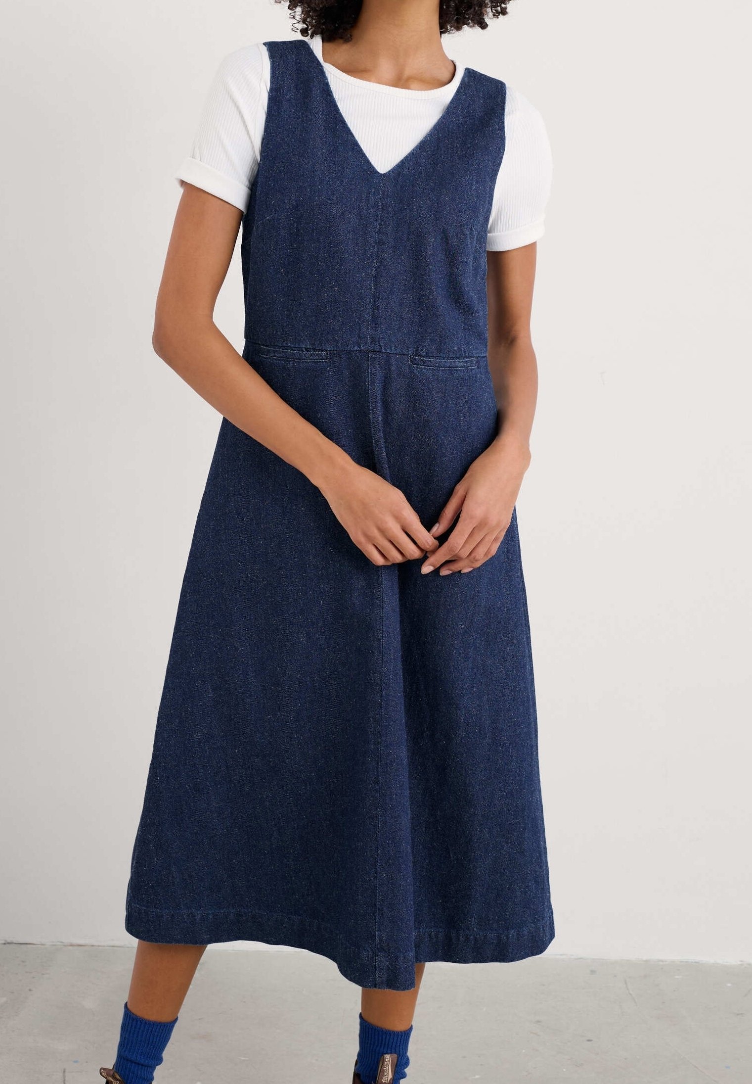 Seasalt Cornwall Denim dress - blue - (Pre-owned) - Zalando.ie Seasalt Cornwall Denim dress - blue - (Pre-owned) - Zalando.ie