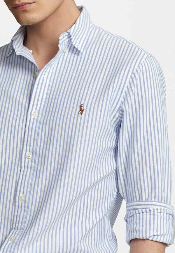 SLIM FIT STRIPED OXFORD SHIRT - Shirt4