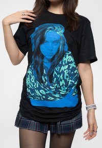 Paradiso Clothing BILLIE EILISH PRESS PHOTO - Print T-shirt - black