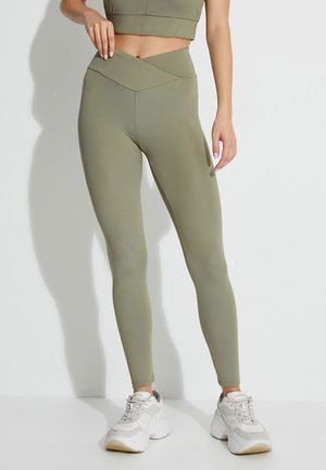 Leggings - khaki
