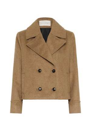 Kaffe JULIA - Cappotto classico - toasted coconut melange