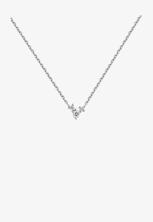 Aristocrazy, CON DIAMANTES TALLA BRILLANTE - Collar - silver-coloured