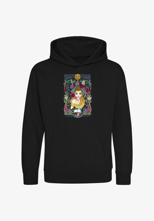 Disney BEAUTY & THE BEAST BELLE VEAU - Kapuzenpullover - black