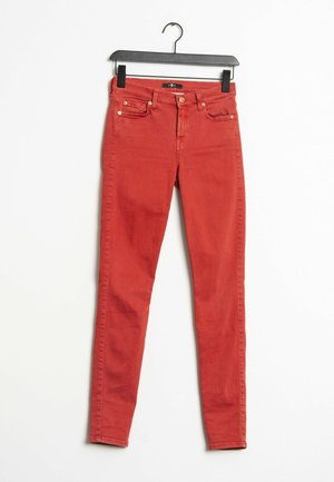 7 for all mankind Stoffhose - red