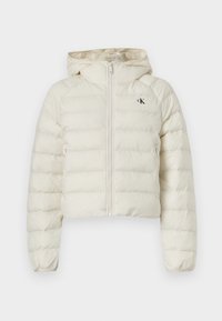 LIGHTWEIGHT QUILTED JACKET PACKA - Ľahká bunda - tofu