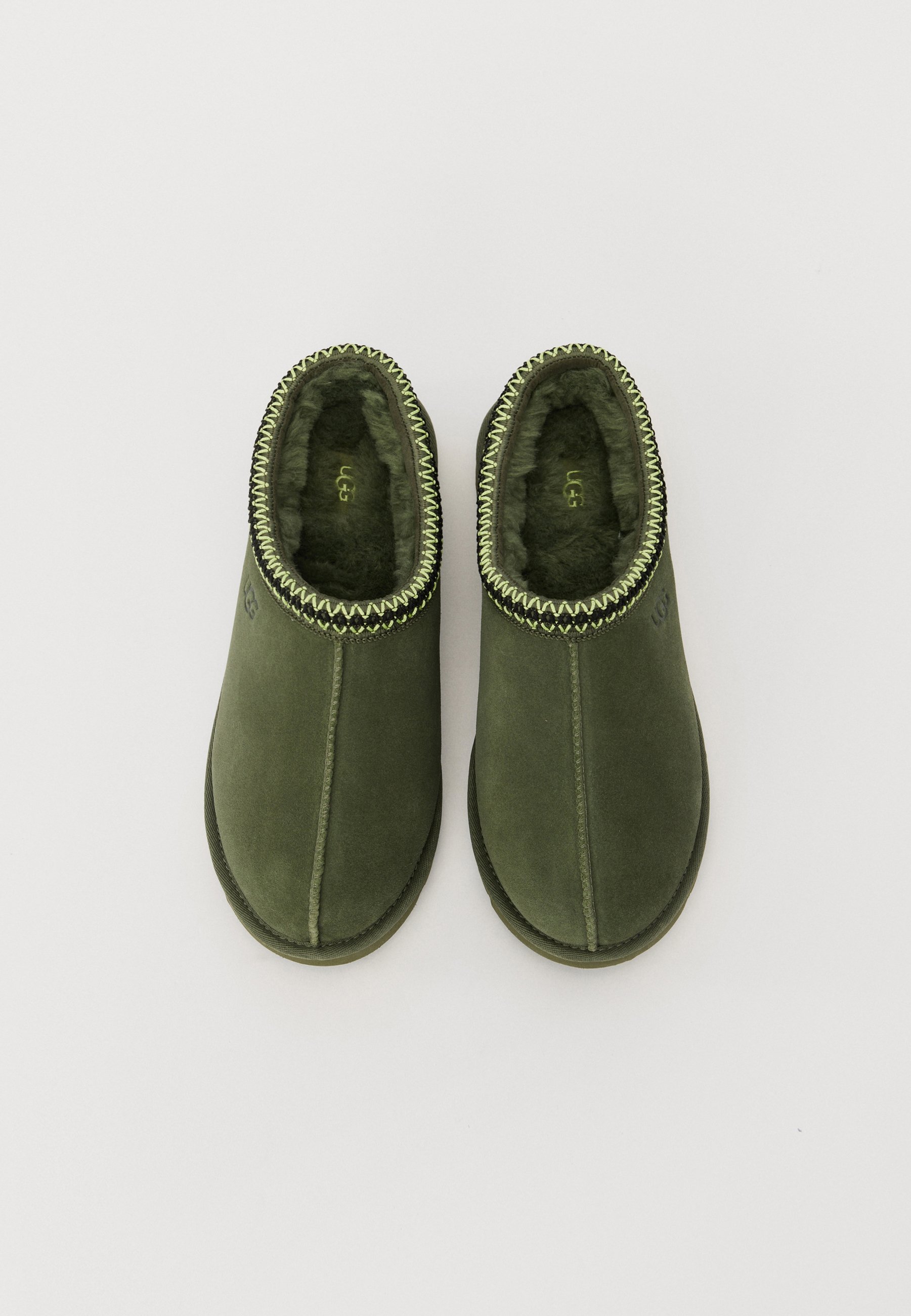 UGG TASMAN UNISEX - Pantoffels - woodland green/groen - Zalando.nl