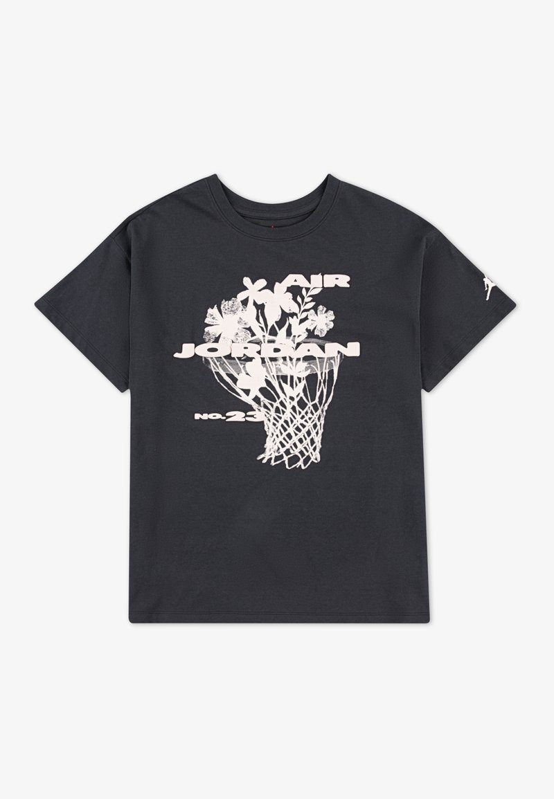 Jordan FLOWERS TEE - T-shirts med print - off noir