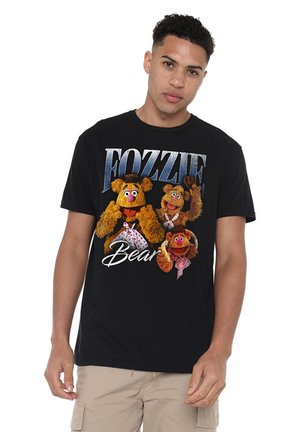 Disney, THE MUPPETS FOZZIE BEAR HOMAGE - T-Shirt print - black