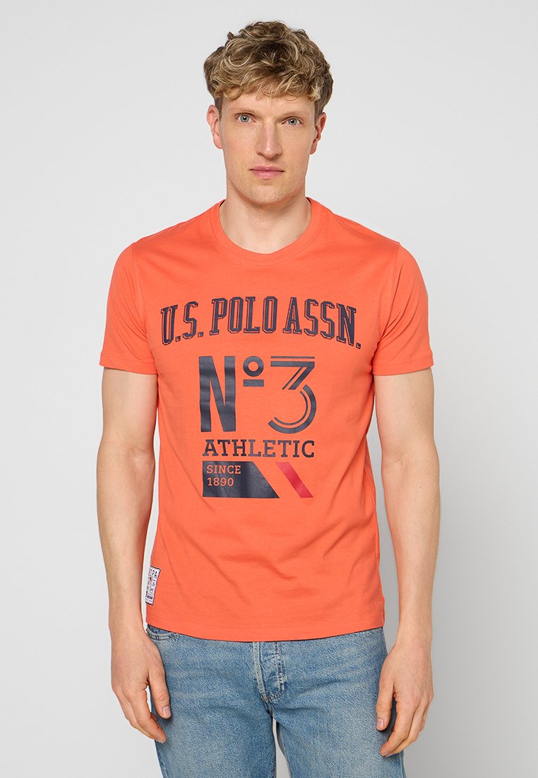 U.S. Polo Assn. T-shirt print rood