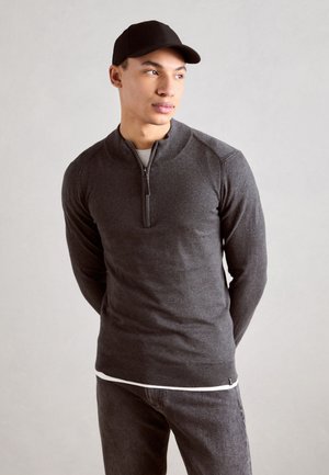 INDICODE JEANS Pullover - charcoal mix