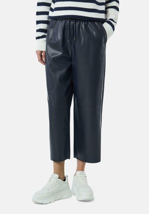 MIT GUMMIZUG - Stoffhose - tiefblau