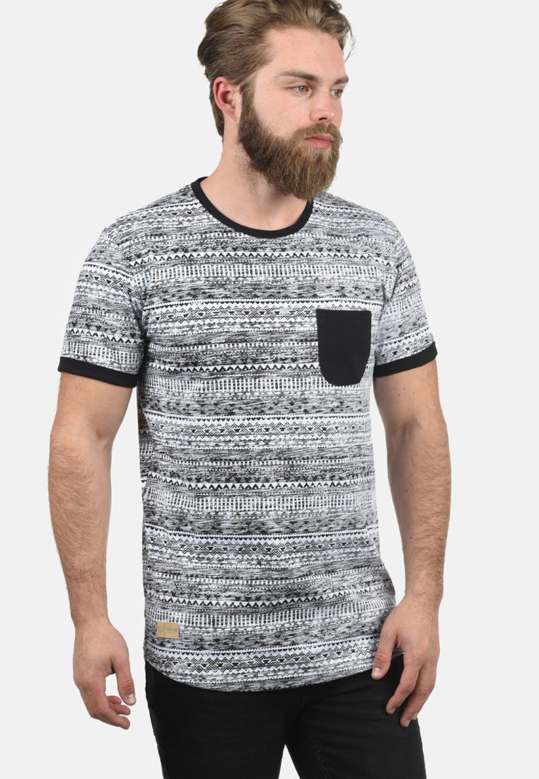 Solid SDINGO - Printtipaita - black