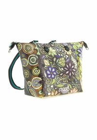 Gabs G3 PLUS - Borsa a mano - green flower embroidery
