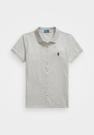 Polo Ralph Lauren BUTTONED PLACKET POLO SHIRT - Blúzka so zapínaním na gombíky - andover heather