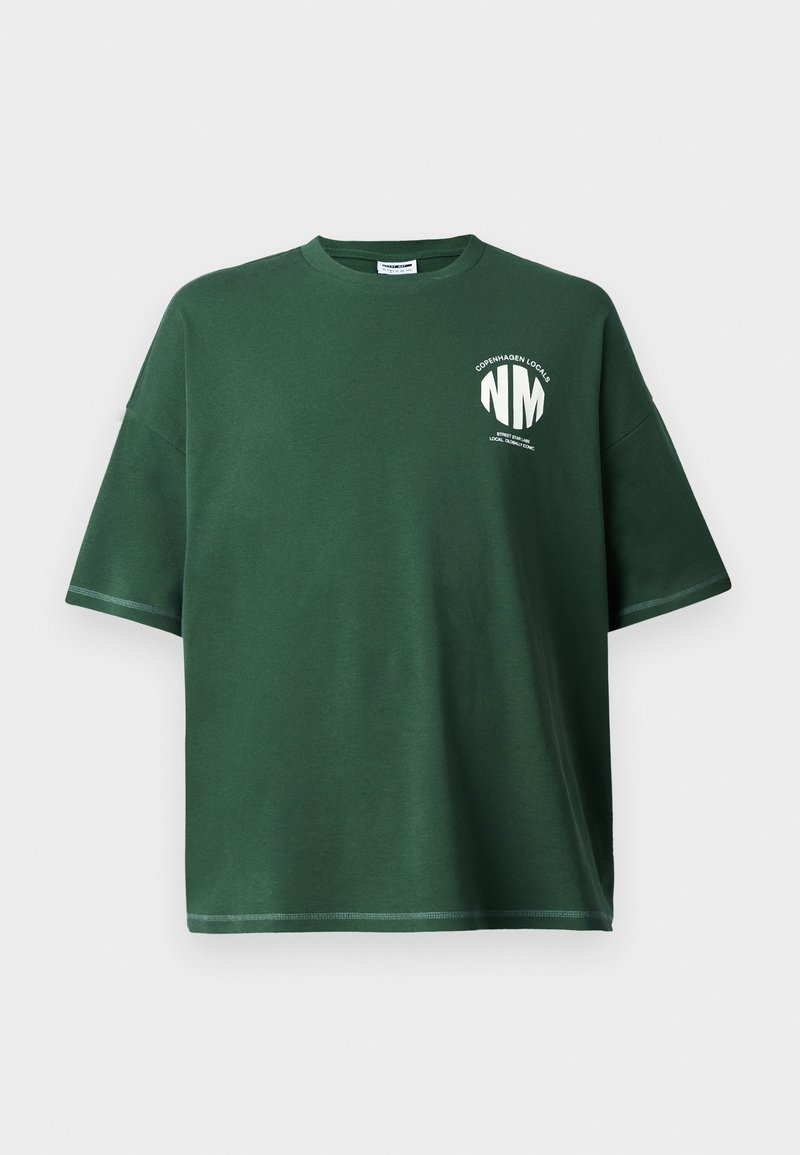 Noisy May T-shirt print groen