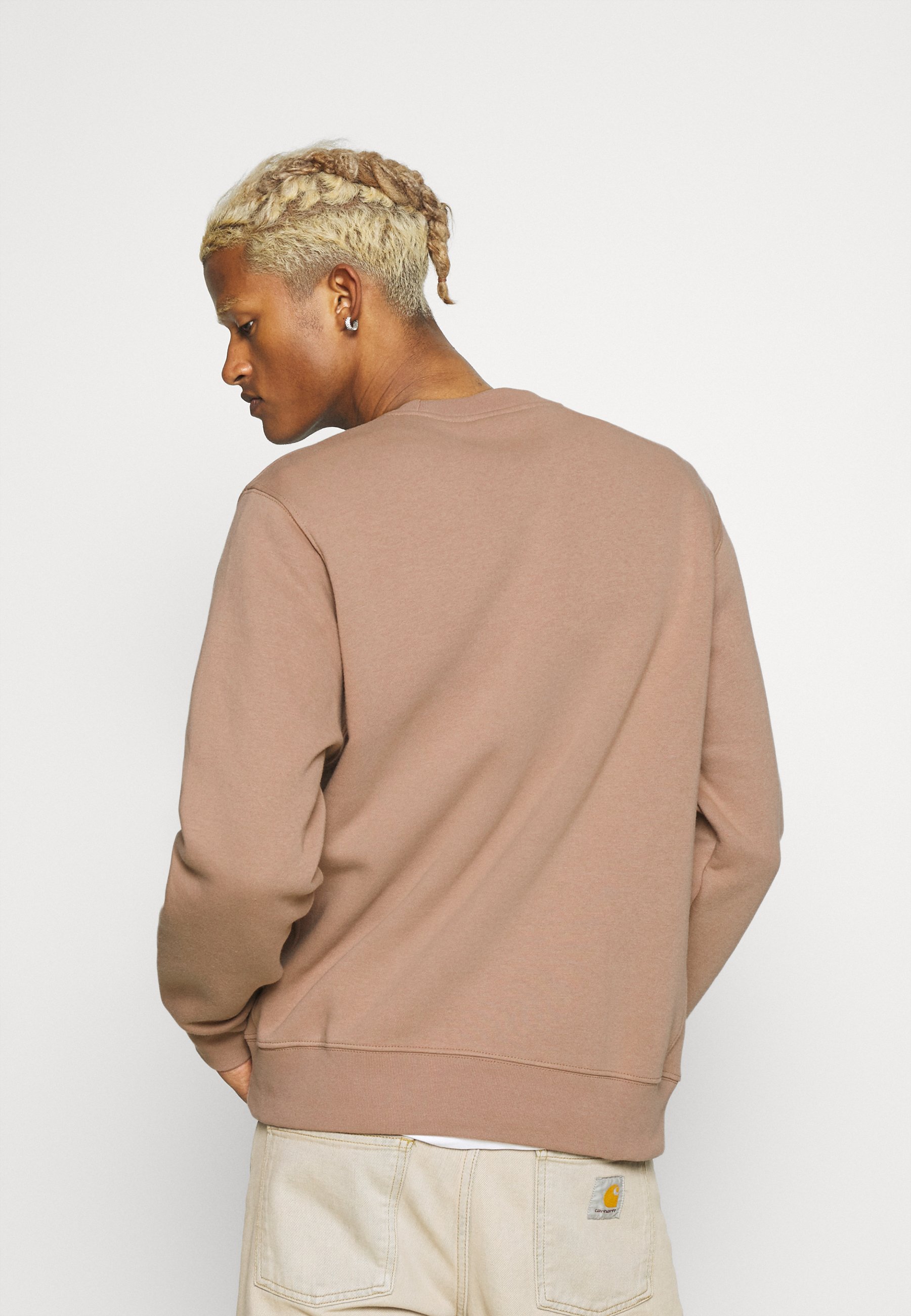 Nike Sportswear CLUB CREW - Sudadera - desert dust/marrón claro - Zalando.es