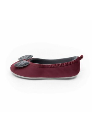 SUSAN - Ballerines - bordeaux gris