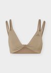Optime Workout Twist Reversible Light Support - Αθλητικό σουτιέν ελαφριάς στήριξης - khaki six