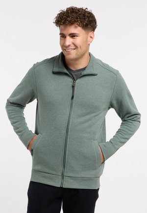 Sweatjacke - dusty green