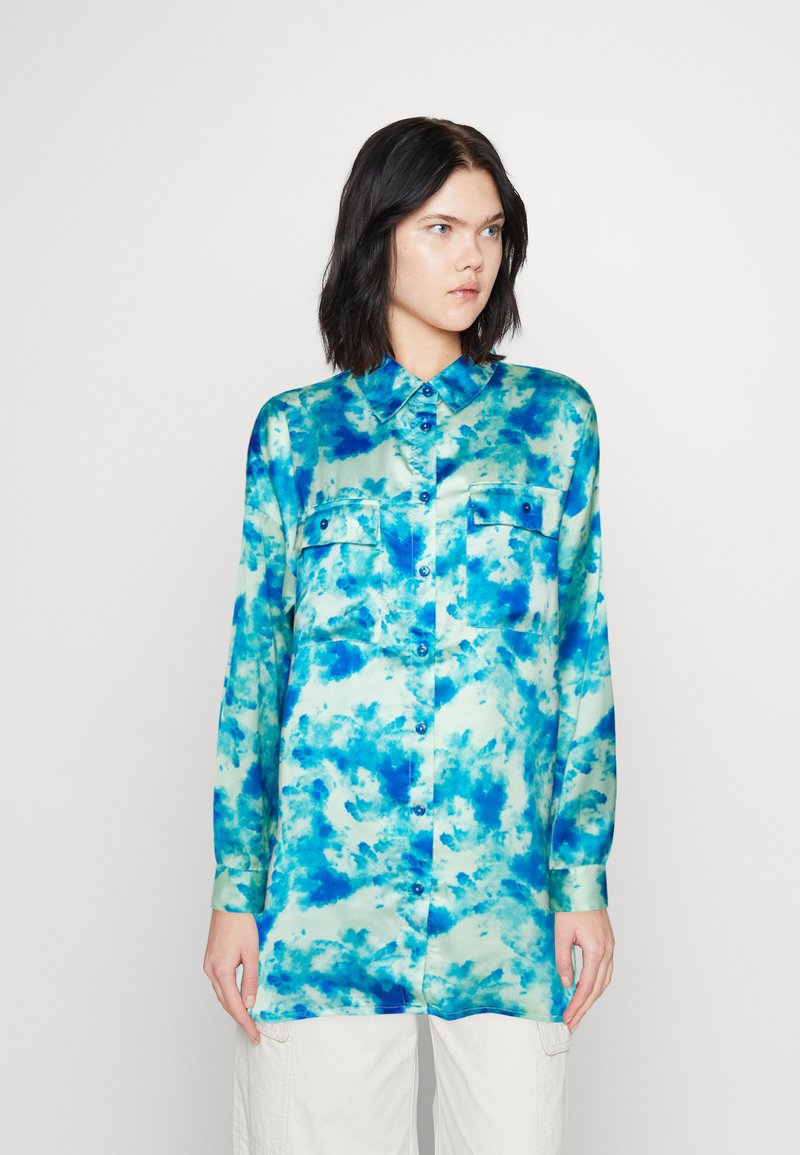 Noisy May NMTALIA - Πουκαμίσα με κουμπιά - azure blue