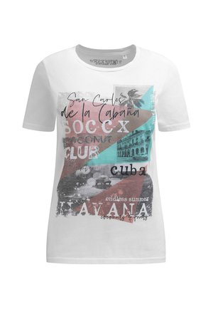 Soccx, SOCCX T-SHIRT RUNDHALS MIT PHOTOPRINT - Print T-shirt - opticwhite