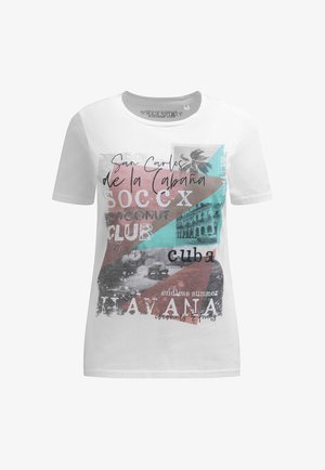 Soccx, SOCCX T-SHIRT RUNDHALS MIT PHOTOPRINT - Print T-shirt - opticwhite