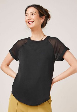 SHORT SLEEVE RAGLAN STANDARD - T-shirt imprimé - black