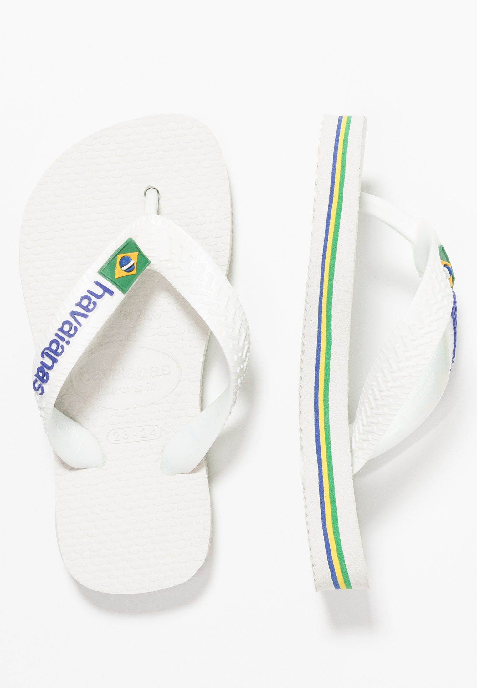 Havaianas BRASIL LOGO Badesko white Zalando.no Havaianas BRASIL LOGO Badesko banana yellow Zalando.no
