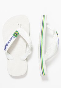 Havaianas HAVAIANAS FLIP FLOP BRASIL LOGO - Infradito da bagno - white