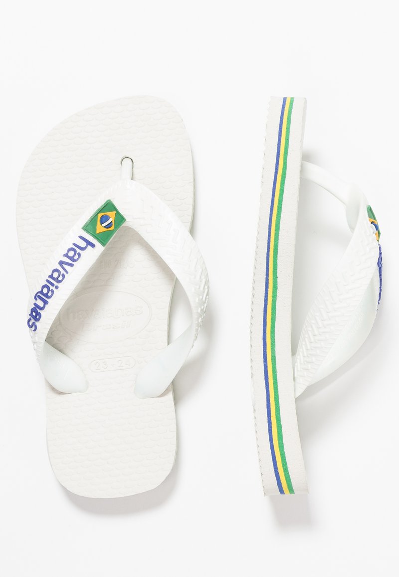 Havaianas HAVAIANAS FLIP FLOP BRASIL LOGO - Infradito da bagno - white