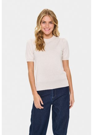 Saint Tropez MILASZ SS - T-shirt basic - fog melange