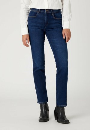 Straight leg jeans - blue denim