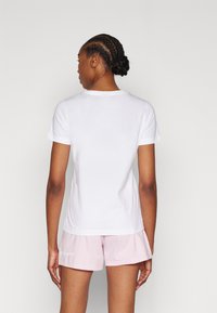 Champion ICONS SMALL LOGO - Camiseta básica - wihte
