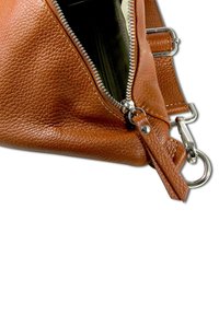 DrachenLeder Gürteltasche - hellbraun