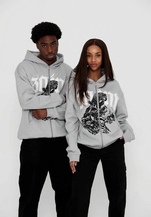 Zip-up sweatshirt - grey