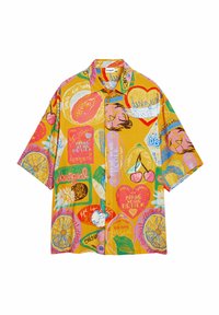 SHORT-SLEEVE WITH FRUITS - Camicia - orange