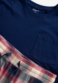 Next LIGHTWEIGHT  SET - REGULAR FIT - Pyjama - blue stone check